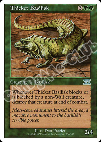 256 / 350 Thicket Basilisk non comune (EN) -NEAR MINT-