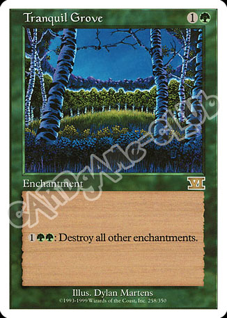 258 / 350 Tranquil Grove rara (EN) -NEAR MINT-
