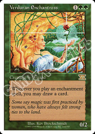 264 / 350 Verduran Enchantress rara (EN) -NEAR MINT-