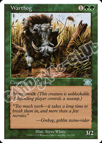 267 / 350 Warthog non comune (EN) -NEAR MINT-