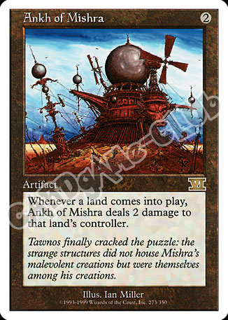 273 / 350 Ankh of Mishra rara (EN) -NEAR MINT-