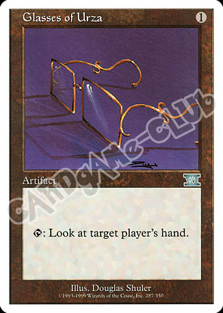 287 / 350 Glasses of Urza non comune (EN) -NEAR MINT-