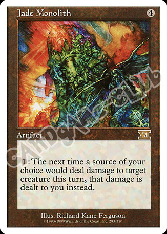 293 / 350 Jade Monolith rara (EN) -NEAR MINT-
