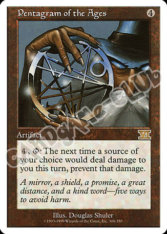 306 / 350 Pentagram of the Ages rara (EN) -NEAR MINT-