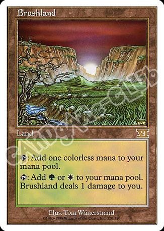 320 / 350 Brushland rara (EN) -NEAR MINT-