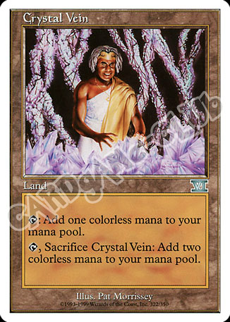 322 / 350 Crystal Vein non comune (EN) -NEAR MINT-