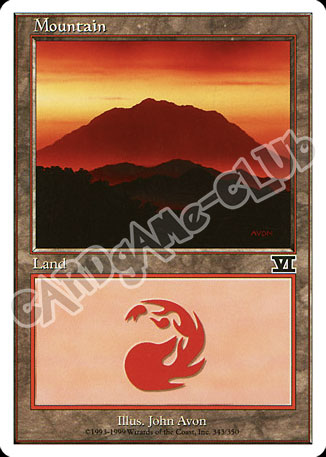 343 / 350 Mountain comune (EN) -NEAR MINT-