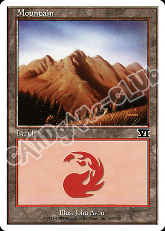 344 / 350 Mountain comune (EN) -NEAR MINT-