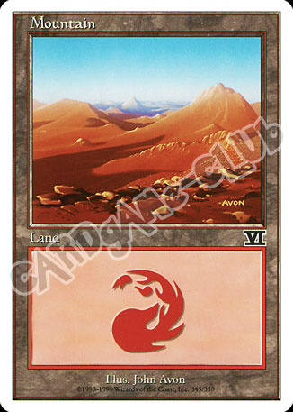 345 / 350 Mountain comune (EN) -NEAR MINT-