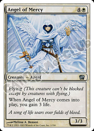 001 / 350 Angel of Mercy non comune (EN) -NEAR MINT-