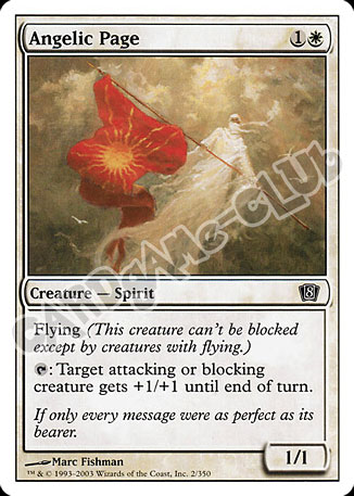 002 / 350 Angelic Page comune (EN) -NEAR MINT-