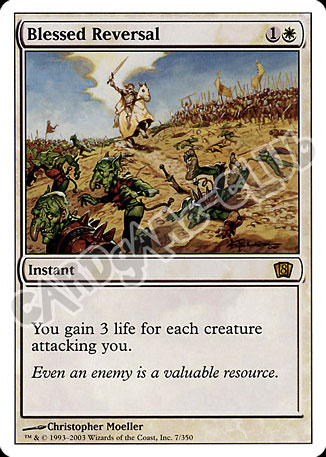 007 / 350 Blassed Reversal rara (EN) -NEAR MINT-