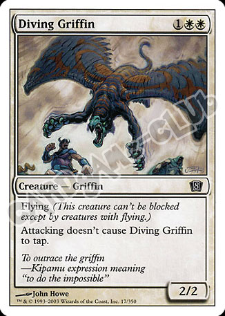 017 / 350 Diving Griffin comune (EN) -NEAR MINT-