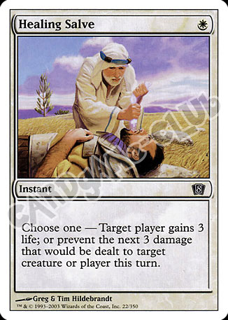 022 / 350 Healing Salve comune (EN) -NEAR MINT-