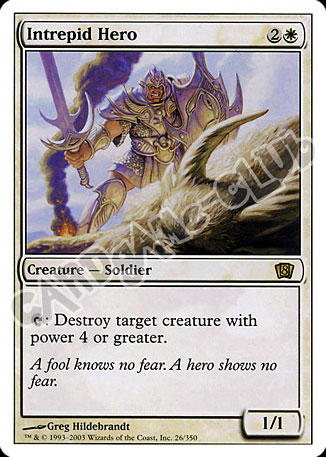 026 / 350 Intrepid Hero rara (EN) -NEAR MINT-