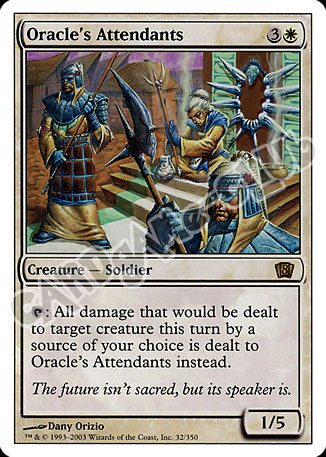 032 / 350 Oracle's Attendants rara (EN) -NEAR MINT-