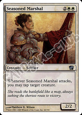 044 / 350 Seasoned Marshal non comune (EN) -NEAR MINT-