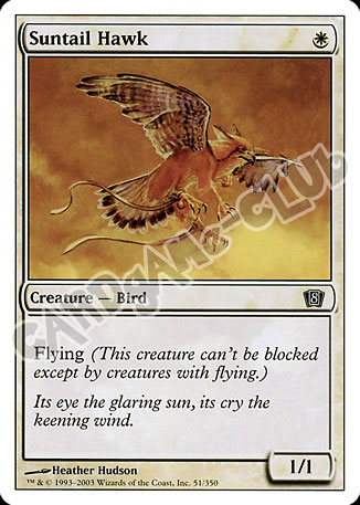 051 / 350 Suntall Hawk comune (EN) -NEAR MINT-