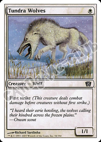 054 / 350 Tundra Wolves comune (EN) -NEAR MINT-