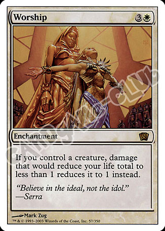 057 / 350 Worship rara (EN) -NEAR MINT-