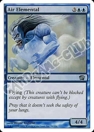 059 / 350 Air Elemental non comune (EN) -NEAR MINT-