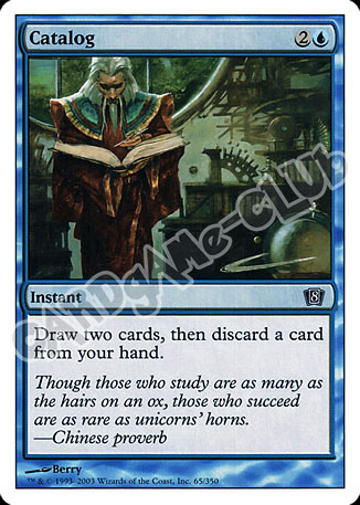 065 / 350 Catalog comune (EN) -NEAR MINT-