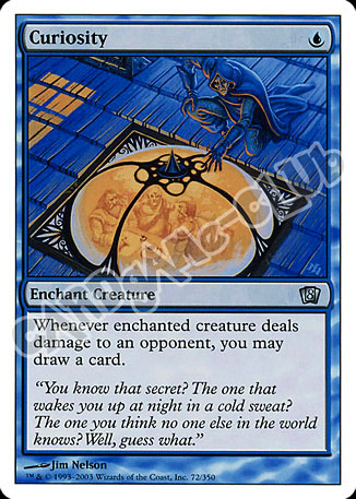 072 / 350 Curiosity non comune (EN) -NEAR MINT-