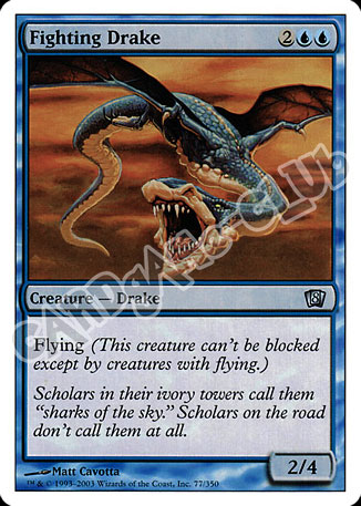 077 / 350 Fighting Drake non comune (EN) -NEAR MINT-