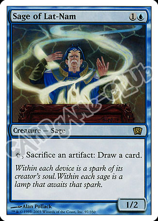 097 / 350 Sage of Lat-Nam rara (EN) -NEAR MINT-