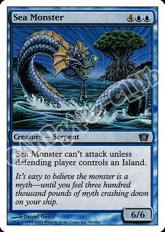 099 / 350 Sea Monster comune (EN) -NEAR MINT-