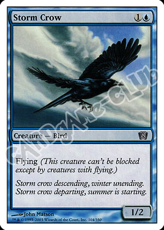 104 / 350 Storm Crow comune (EN) -NEAR MINT-