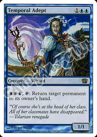 106 / 350 Temporal Adept rara (EN) -NEAR MINT-
