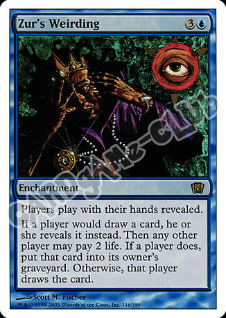 116 / 350 Zur's Weirding rara (EN) -NEAR MINT-