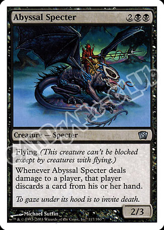 117 / 350 Abyssal Specter non comune (EN) -NEAR MINT-