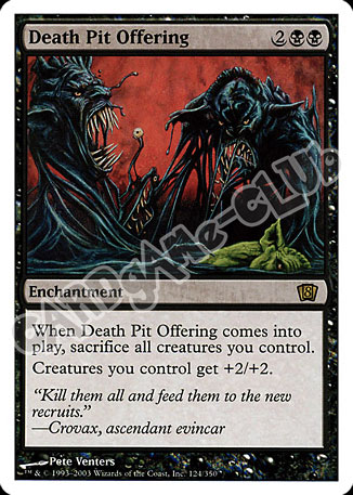 124 / 350 Death Pit Offering rara (EN) -NEAR MINT-
