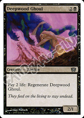 127 / 350 Deepwood Ghoul comune (EN) -NEAR MINT-