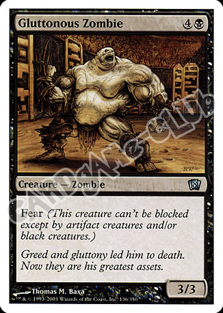 136 / 350 Gluttonous Zombie non comune (EN) -NEAR MINT-