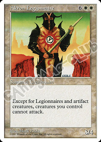 Akron Legionnaire rara (EN) -NEAR MINT-