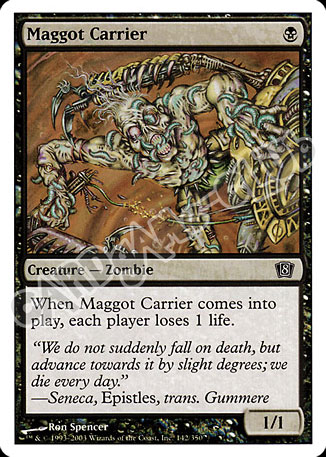 142 / 350 Maggot Carrier comune (EN) -NEAR MINT-