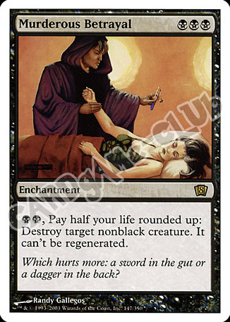 147 / 350 Murderous Betrayal rara (EN) -NEAR MINT-