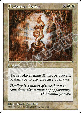 Alabaster Potion comune (EN) -NEAR MINT-