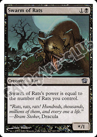 167 / 350 Swarm of Rats non comune (EN) -NEAR MINT-