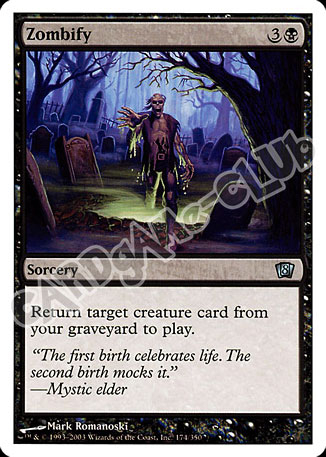 174 / 350 Zombify non comune (EN) -NEAR MINT-