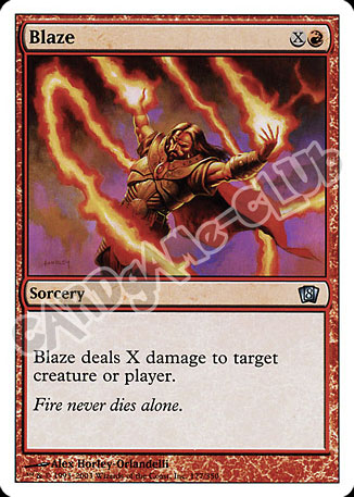 177 / 350 Blaze non comune (EN) -NEAR MINT-