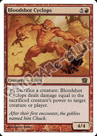 179 / 350 Bloodshot Cyclops rara (EN) -NEAR MINT-