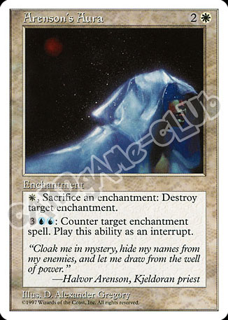 Arenson's Aura non comune (EN) -NEAR MINT-