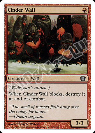 182 / 350 Cinder Wall comune (EN) -NEAR MINT-