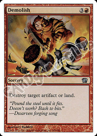 183 / 350 Demolish non comune (EN) -NEAR MINT-