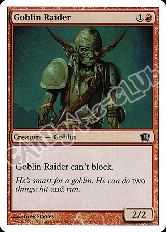191 / 350 Goblin Raider comune (EN) -NEAR MINT-