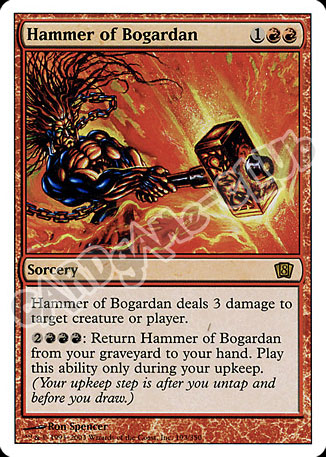193 / 350 Hammer of Bogardan rara (EN) -NEAR MINT-